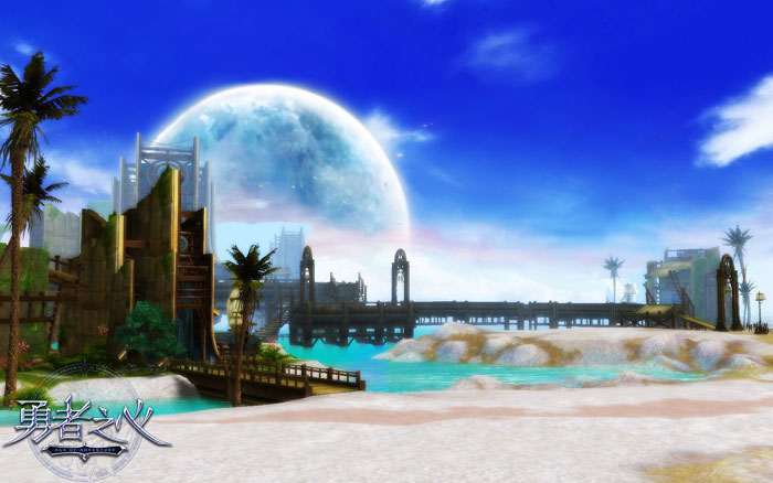 奇幻网游《勇者之心》场景原画(11)