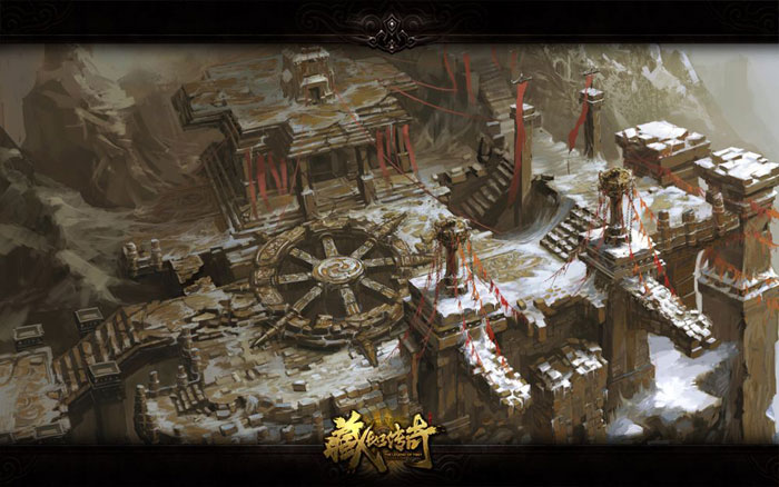 《藏地传奇》场景原画截图(2)