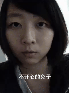 9种兔子表情搞笑GIF(8)