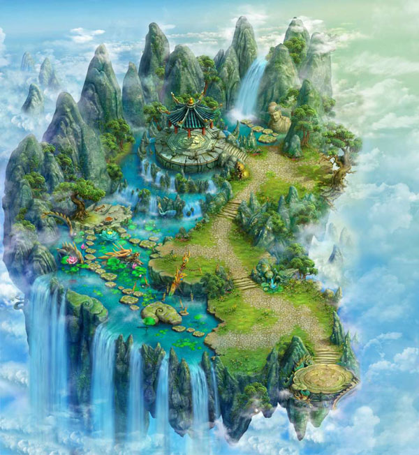 《汉王传奇》精美场景原画(2)