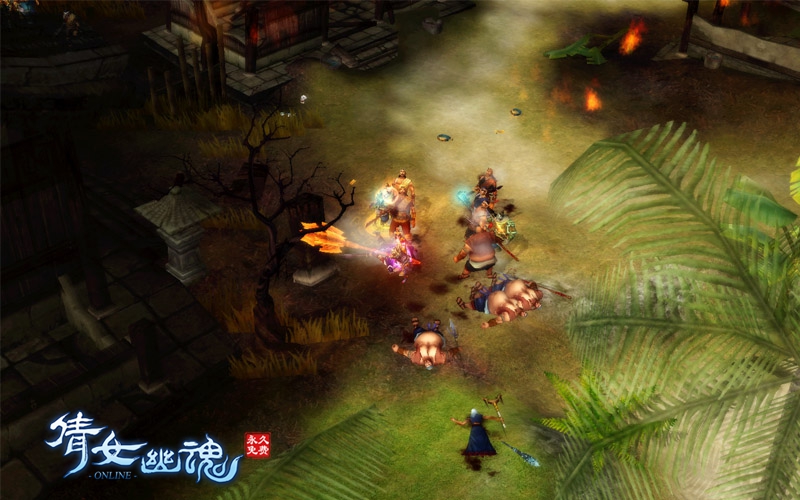 《倩女幽魂》实景战斗截图(8)