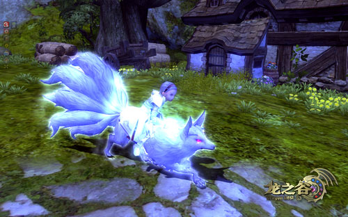 《龙之谷》白色九尾狐截图(3)