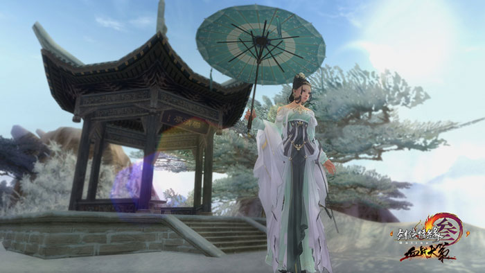 《剑网3》最新时装挂件截图(5)