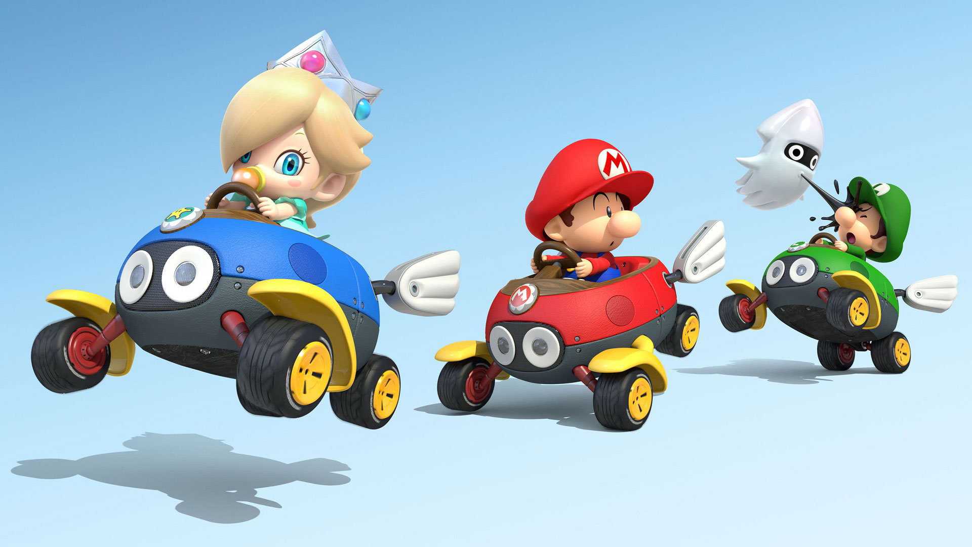 《马里奥赛车8》精美高清桌面壁纸(3)