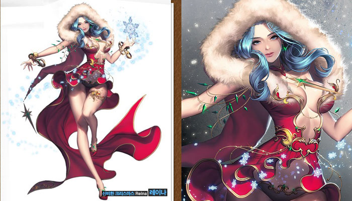 韩服《魔狱军团》圣诞新装图(8)