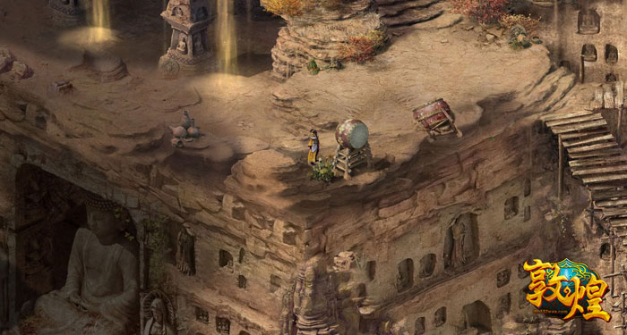 RPG网游《敦煌》游戏场景截图(14)
