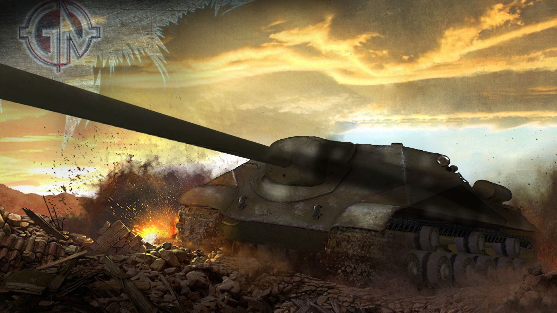 《坦克世界》高清宽屏壁纸(8)