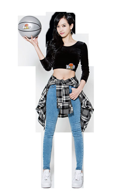 F(x)代言《自由篮球》宣传照(8)