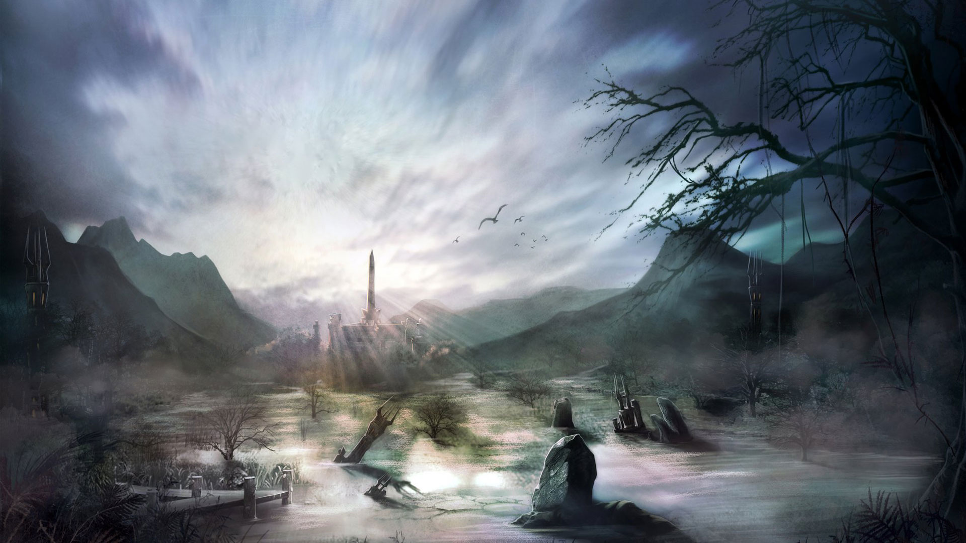 奇幻网游《激战大陆》游戏壁纸(3)