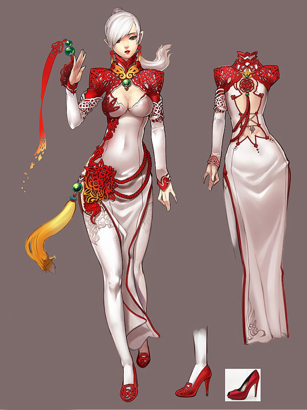 国服《剑灵》新服装原画赏(4)