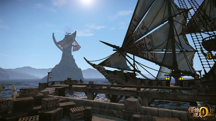 《怪物猎人ol》新城市梅杰波尔坦截图(5)