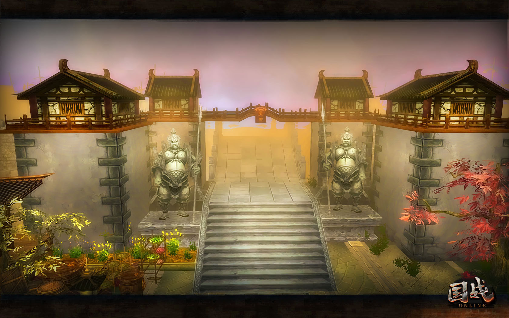 热血网游《国战》游戏壁纸(4)