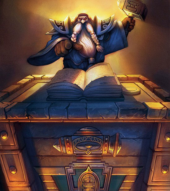 暴雪精美TCG卡牌原画赏(2)