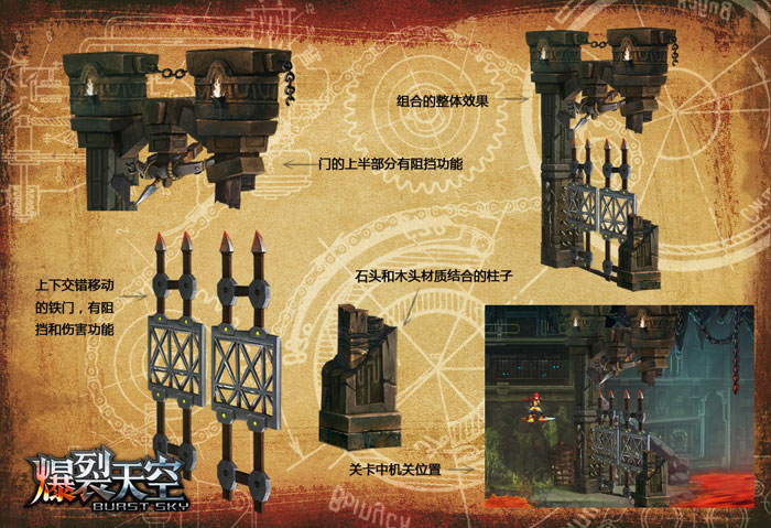 《爆裂天空》十大关卡机关截图(8)