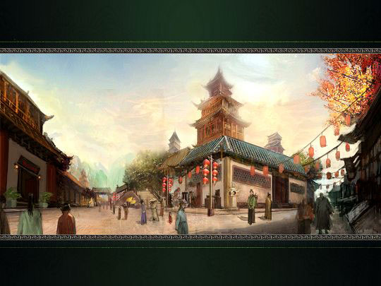 3D网游《东方神域》游戏原画(5)