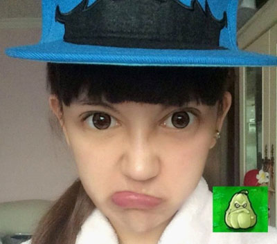 交大豌豆女神cos豌豆射手搞笑图集(3)