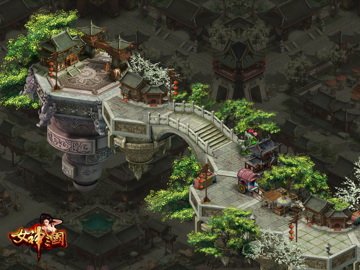 RPG网游《女神三国》场景原画(7)