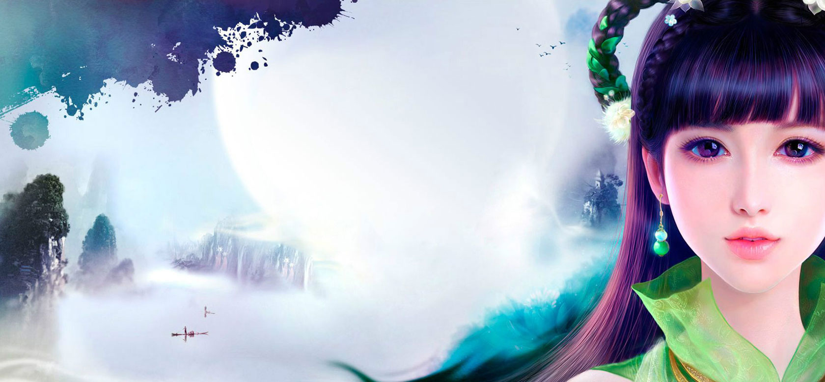 《诛仙3》碧瑶宣传画壁纸(4)