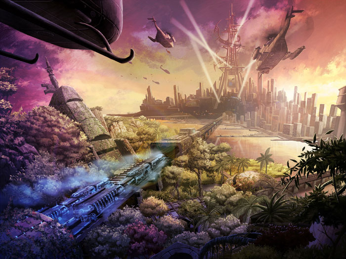 《魂之猎手》精美场景原画赏(2)