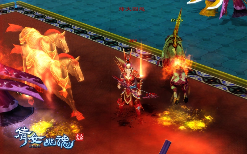 《倩女幽魂》实景战斗截图(7)