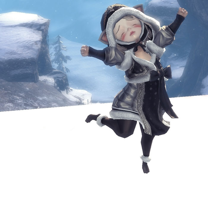 剑灵灵族萝莉雪原探险截图(2)