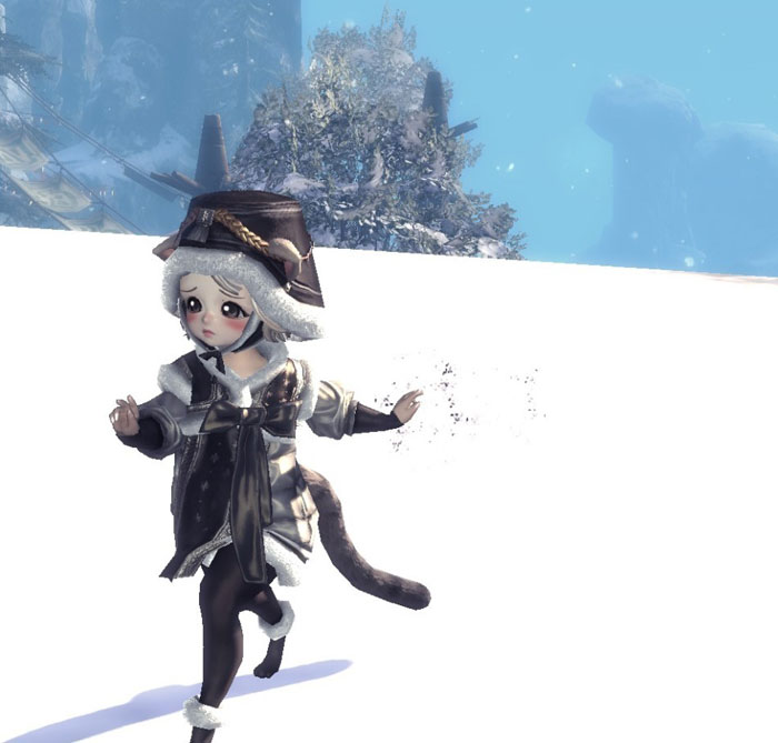 剑灵灵族萝莉雪原探险截图(5)