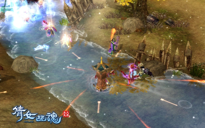 《倩女幽魂》实景战斗截图(6)