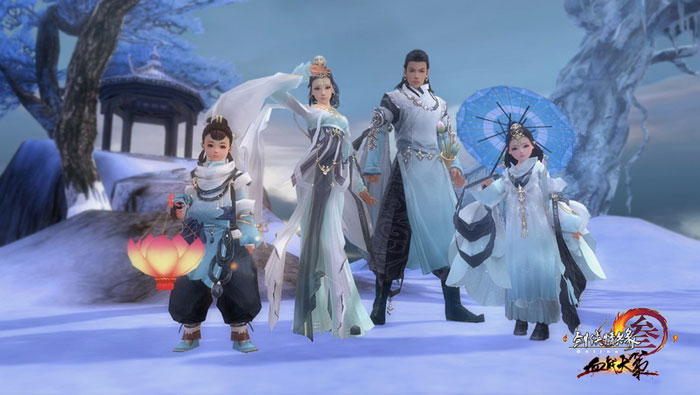 《剑网3》最新时装挂件截图(6)