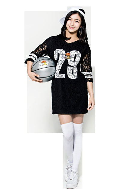 F(x)代言《自由篮球》宣传照(7)