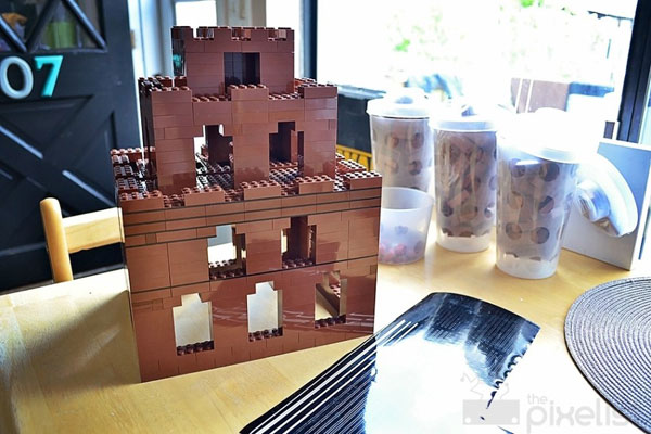 乐高搭建超级玛丽鱼缸图赏析(6)