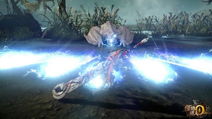 动作网游《怪物猎人ol》战斗画面截图(3)