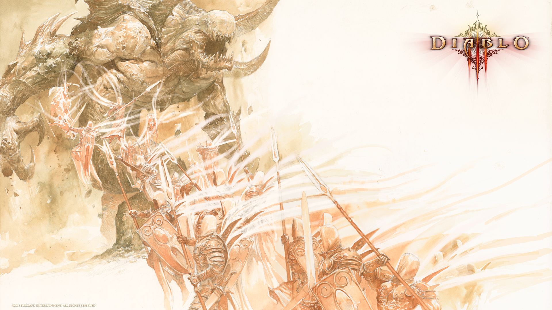 《暗黑3》游戏角色高清壁纸(16)