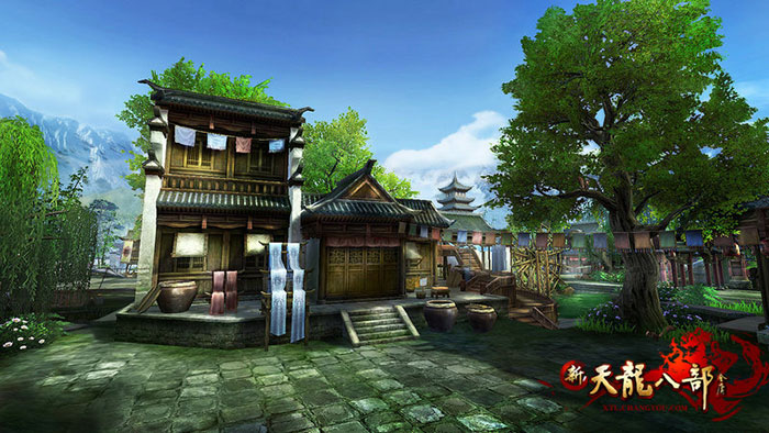 武侠网游《新天龙八部》场景截图(2)