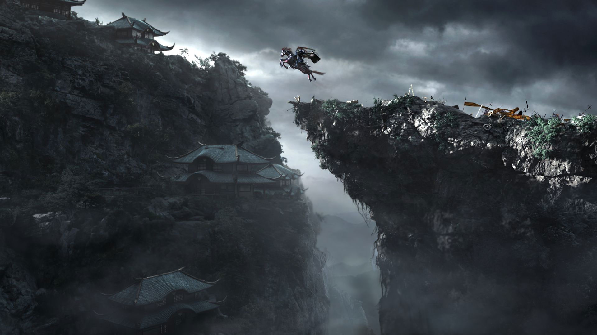 《御龙在天》貂蝉吕布海报壁纸(10)