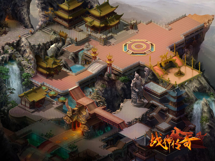 《战神传奇》场景原画截图(10)