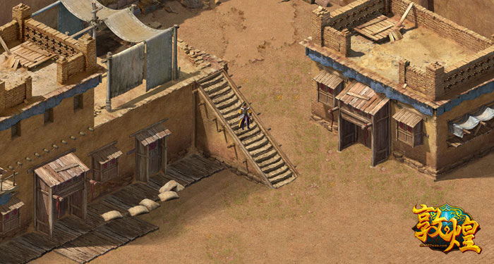 RPG网游《敦煌》游戏场景截图(10)