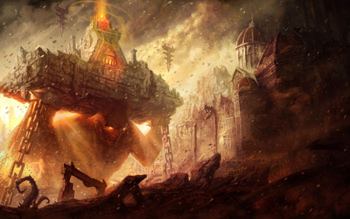 《战争世界》游戏原画截图(7)