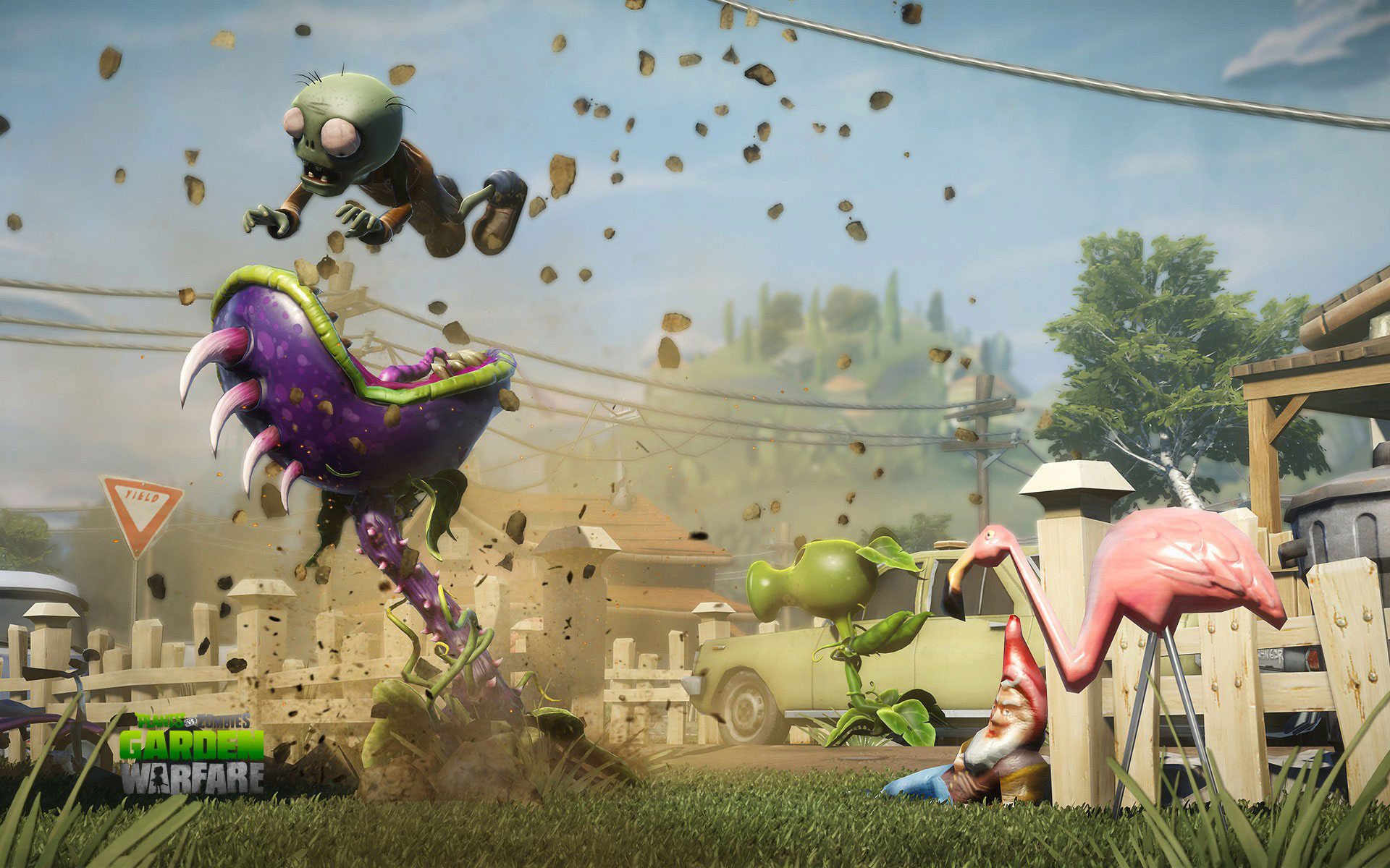 《植物大战僵尸：花园战争》高清宽屏壁纸(5)