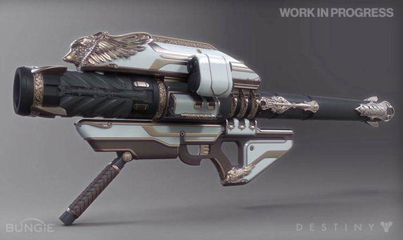 枪械迷必看《命运》武器概念图(4)