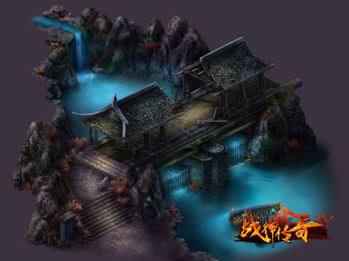 《战神传奇》场景原画截图(6)