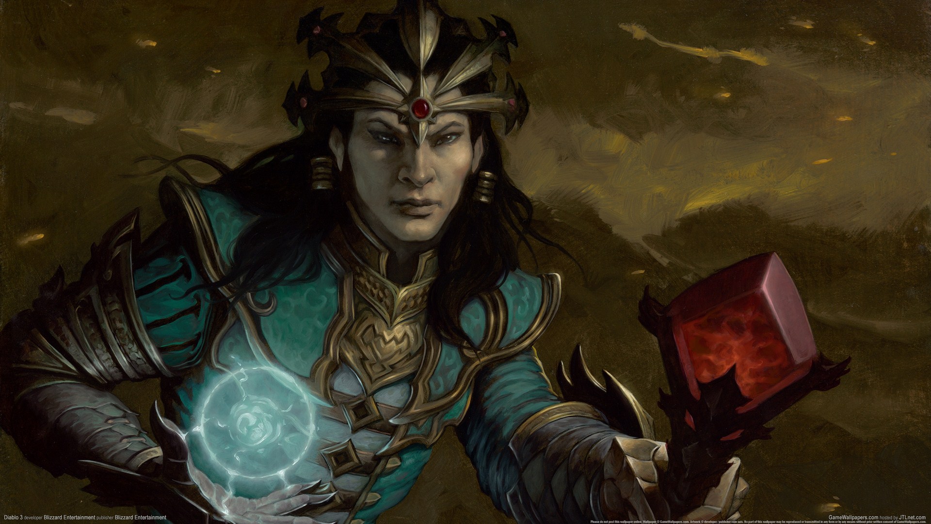 《暗黑3》游戏角色高清壁纸(12)