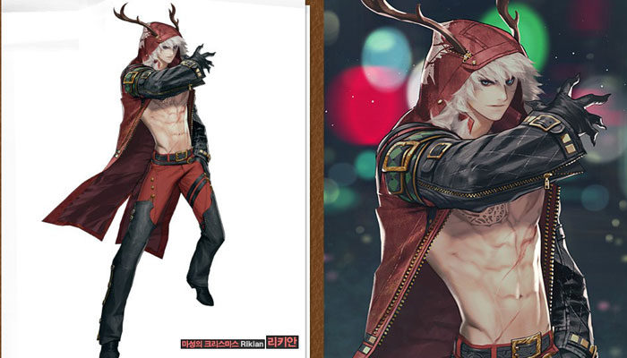 韩服《魔狱军团》圣诞新装图(5)