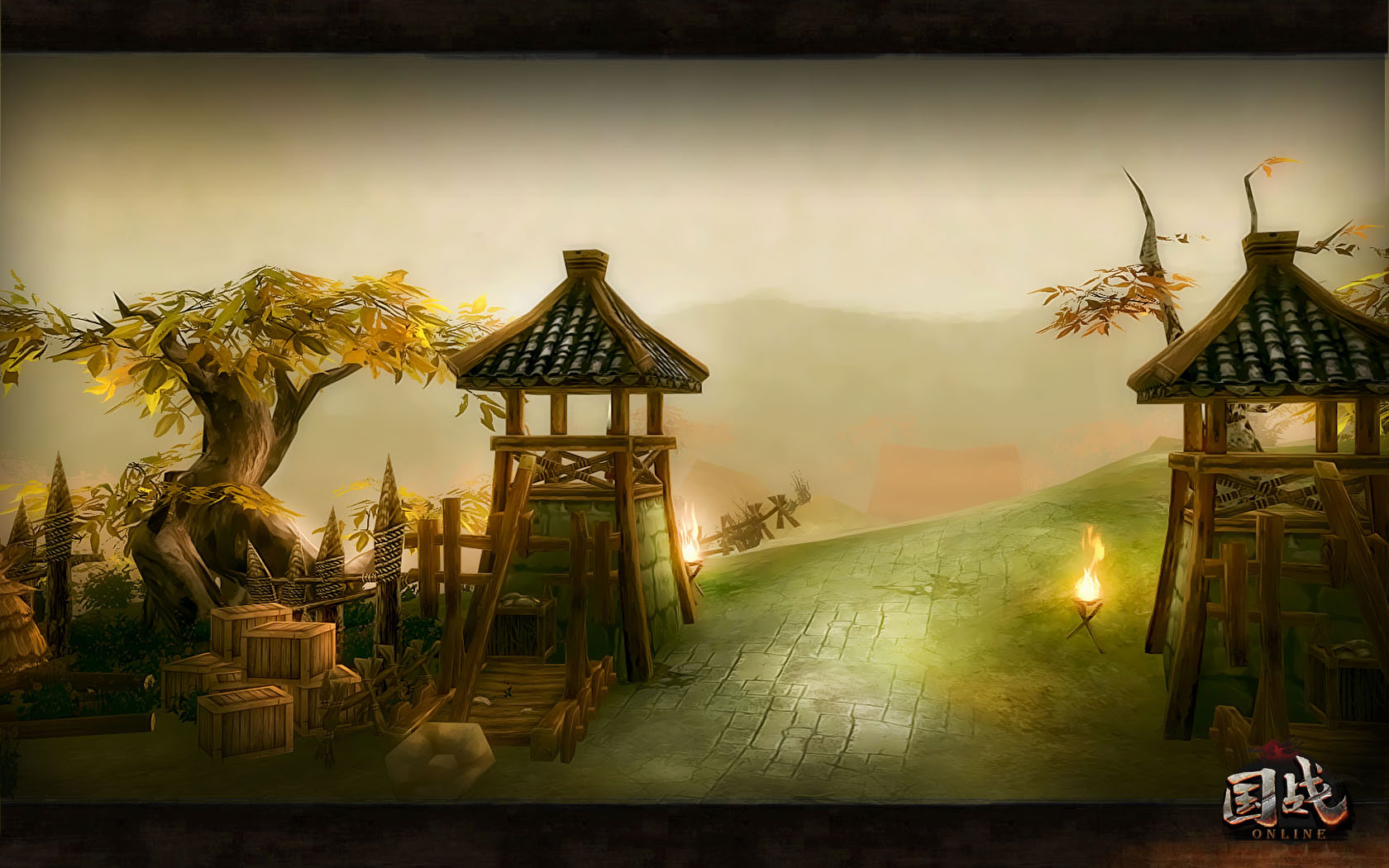 热血网游《国战》游戏壁纸(2)