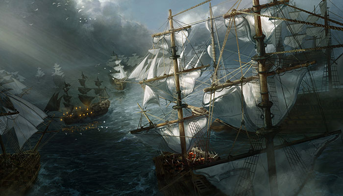 《大航海志》精美原画截图(8)