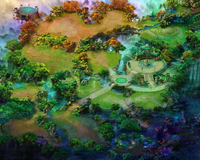 《汉王传奇》精美场景原画(4)