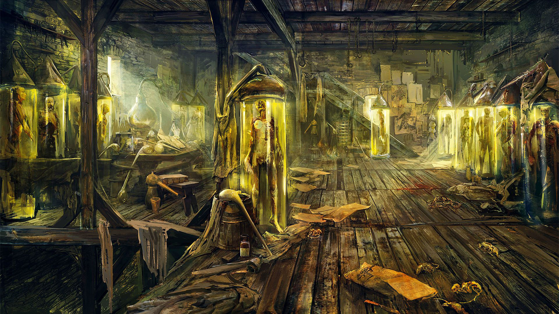 《巫师3》概念艺术高清壁纸(8)