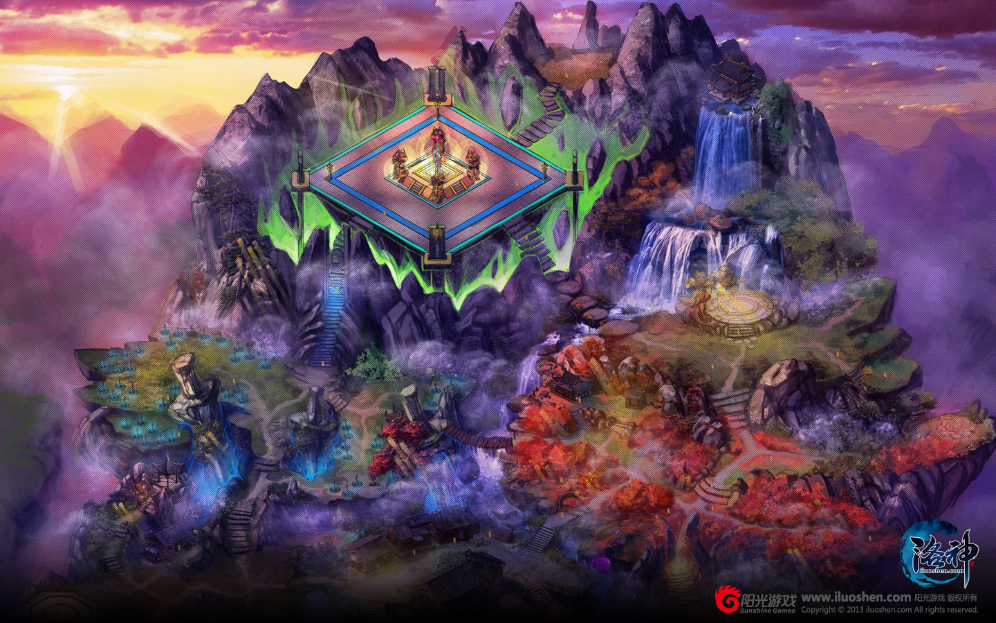 《洛神》精美游戏场景壁纸(4)