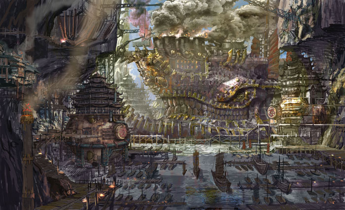 剑灵精美场景原画图(5)