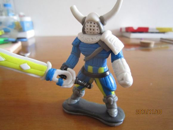 DOTA2玩家自制英雄软陶(16)