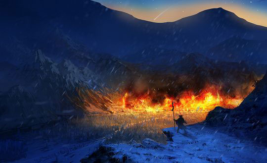 3D网游《东方神域》游戏原画(10)